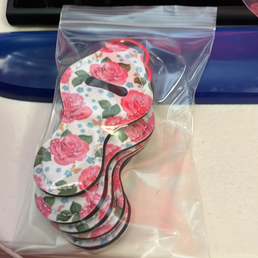 Chapstick keychain holders
